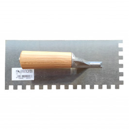 Gereedschap | 28x12 cm | Lijmkam 10mm plaatsingsmateriaal, lijmkam keramiek, plaatsen tegels